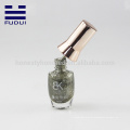 2015 hot-sale design exclusivo bonito esmalte polonês garrafa de vidro / esvaziar verniz esmalte vidro para atacado